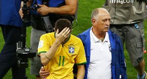 Oscar i Luiz Felipe Scolari