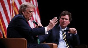 Donald Trump i Tucker Carlson - 2