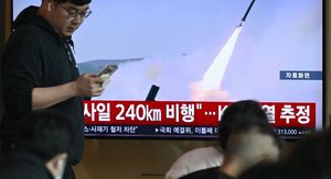 Snimka testiranja sjevernokorejskog oružja