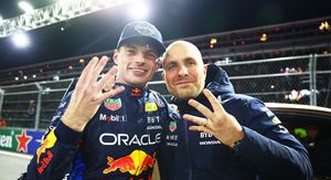 Gianpiero Lambiase i Max Verstappen