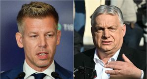 Peter Magyar i Viktor Orban