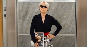 Meryl Streep kao Miranda Priestly u filmu Vrag nosi Pradu 2