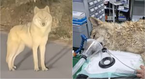 Vuk u bijegu i nakon hvatanja