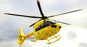 Helikopter hitne medicinske službe, ilustracija