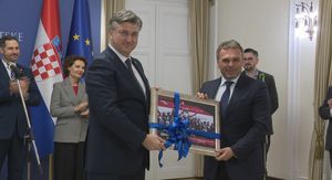 Andrej Plenković i Vedran Pavlek