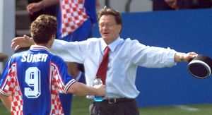 Miroslav Blažević i Davor Šuker