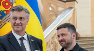 Andrej Plenković i Volodimir Zelenski