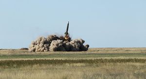 Testiranje ruske rakete