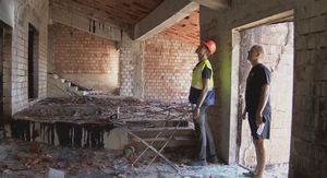 Popisivanje štete od požara u Omišu - 2