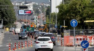 Gužva zbog radova na Selskoj