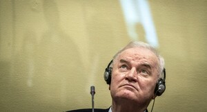 Ratko Mladić tijekom suđenja u Haagu