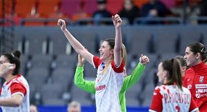 Slavlje hrvatskih rukometašica