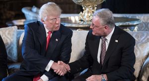 Donald Trump i Keith Kellogg