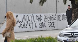 Grafiti protiv Milanovića u Splitu - 9