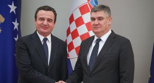 Albin Kurti i Zoran Milanović