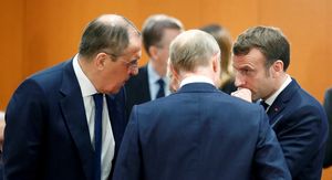 Lavrov i Macron