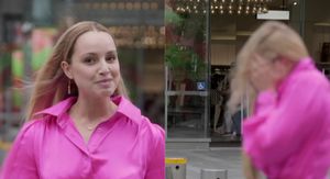 Novinarka Jess Tyson pri nezgodi na snimanju