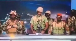 Vojska u Beninu upala na televiziju: