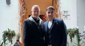 Zlatko Dalić i Marko Perković Thompson