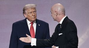Gianni Infantino i Donald Trump