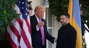 Donald Trump i Volodimir Zelenski