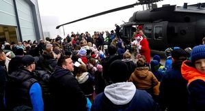 Piloti HRZ-a Black Hawkom spasili Djeda Božićnjaka - 4