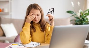 Dijete s naočalama, ilustracija