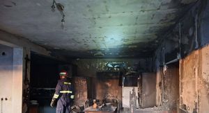 Izgorio kat kuće na otoku Viru - 3