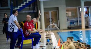 Ivica Tucak i hrvatski vaterpolisti