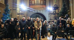 Polnoćku u Zagrebačkoj katedrali nakon pet godina obnove predvodio zagrebački nadbiskup Dražen Kutleša - 32