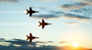 Ilustracija: borbeni zrakoplov