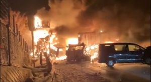 Prometna nesreća u Japanu, screenshot