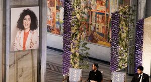 Portret Narges Mohammadi