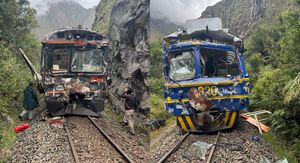 Sudar vlakova, Machu Picchu