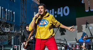 Proslava dječje Nove godine na Cvjetnom trgu; Bojan Jambrošić