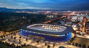 Prijedlog novog stadiona Maksimir