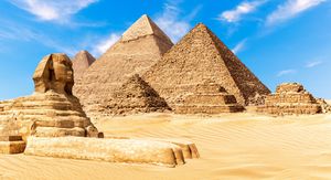 Piramide, ilustracija