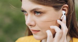 Bežične slušalice, ilustracija