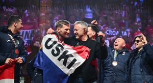 Thompson s rukometašima na Trgu bana Jelačića - 1