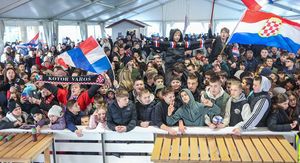 Doček za Kuzmanovića i Raužana