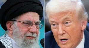 Ali Hamnei i Donald Trump