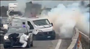 Prizor tijekom napada