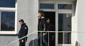 Vinko Grgić nakon saslušanja odveden je da prisustvuje pregledu ureda - 7