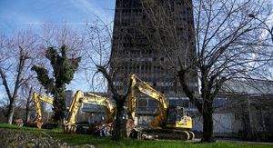 Pripreme za rušenje Vjesnika - 3