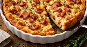 Ilustracija clafoutisa