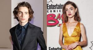 Timothée Chalamet i Natalia Dyer