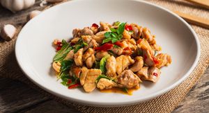 Stir fry s piletinom