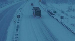 Autocesta, snijeg