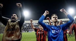 igrači Midtjyllanda slave pobjedu