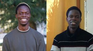 Nigerijac Josiah pri recitiranju hrvatske poezije